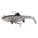 Fox rage gumová nástraha replicant wobble uv silver bait fish - 7,5 cm 10 g