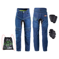 W-TEC Biterillo Pánské moto jeansy modrá/černá