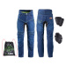 W-TEC Biterillo Pánské moto jeansy modrá/černá