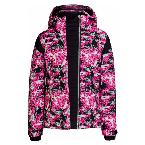 Lyžařská bunda Descente OLIVE vzorkování|růžová