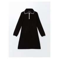 LC Waikiki Polo neck Women's Knitwear Dress