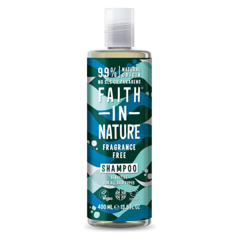 Faith in Nature Šampon bez vůně hypoalergenní 400 ml