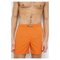 Plavkové šortky Pepe Jeans Finnick oranžová barva