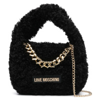 LOVE MOSCHINO Bushy Black crossbody kabelka