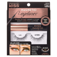 KISS Magnetické umělé řasy s očními linkami (Magnetic Eyeliner & Lash Kit) 02 Tempt