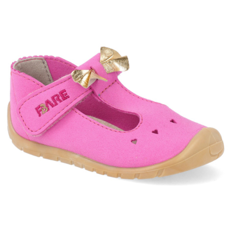 Barefoot sandálky Fare Bare - 5062451 vegan růžové