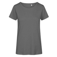 Promodoro Dámské triko z organické bavlny E3095 Steel Gray