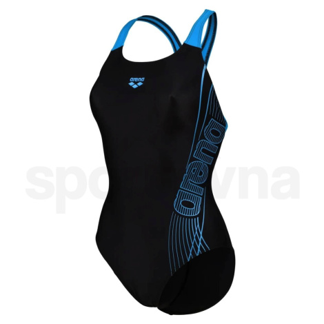 Arena Dreamy Swim Pro Back Graphic W 006663580 - black/turquoise