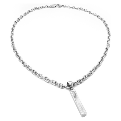 Guess Stylový ocelový náhrdelník X Plate JUXN03001JWSTT/U