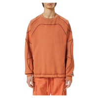 Mikina diesel s-ribal sweat-shirt oranžová