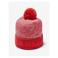 Under Armour Čepice Boy\'S Gametime Pom Beanie-Red - Kluci