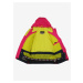Žluto-růžová holčičí lyžařská bunda s membránou ptx ALPINE PRO SARDARO 4