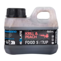 Shimano booster isolate food syrup attractant krill peach 500 ml