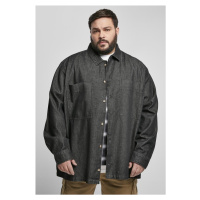 Oversized džínová košile black stone wash