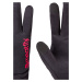Meatfly dámské rukavice Ladies Powerstretch Black Pink | Černá