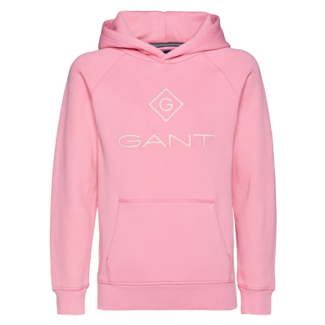 MIKINA GANT LOCK UP HOODIE růžová