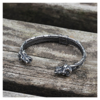 náramek Wolf Torc Viking