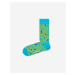 Happy Socks Keith Haring All Over Ponožky Modrá
