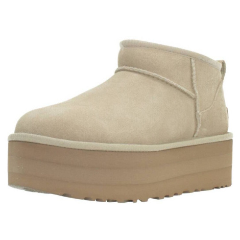 UGG CLASSIC ULTRA MINI PLATF Hnědá