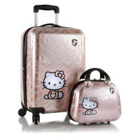 Heys Kids Hello Kitty Metallic - sada 2 ks Kufr: 33,8 l / Kosmetický kufřík: 3 L HEYS-16337-6042