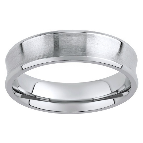 Ocelový prsten - snubní - pro muže RC2027-M Silvego