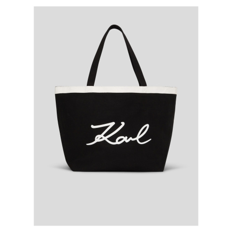 Černý dámský shopper KARL LAGERFELD K/Signature