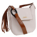 Dámská crossbody kabelka Doca 13408 - krémová