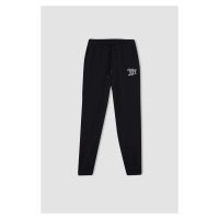 DEFACTO Standard Fit With Pockets Thick Sweatshirt Fabric Pants