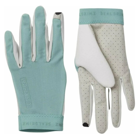 Sealskinz Paston Women's Perforated Palm Glove Blue Cyklistické rukavice