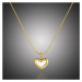Victoria Filippi Stainless Steel Ocelový náhrdelník Abrami - chirurgická ocel, srdce NHN20261-2 