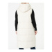 S.OLIVER dlouhá prošívaná vesta s kapucí Barva: Bílá, Mezinárodní