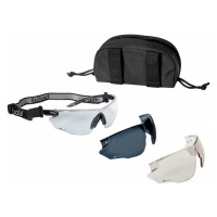 Ochranné brýle Combat Bollé® – pískové, sada – Černá