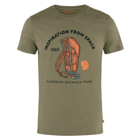 Fjällräven Space T-shirt Print M, Barva GREEN