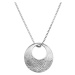 Hot Diamonds Krásný stříbrný náhrdelník s diamantem Quest DP833 (řetízek, přívěsek)