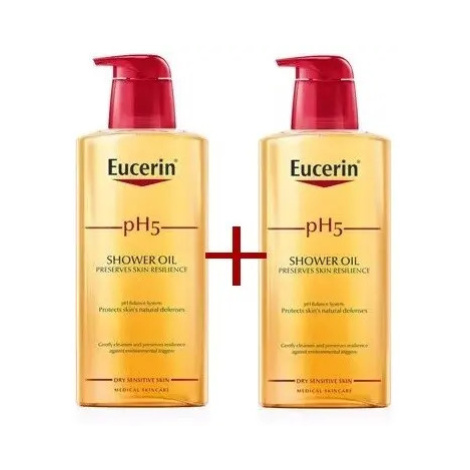 Eucerin pH5 Relipidační sprchový olej 400 ml 1 + 1 dárková sada