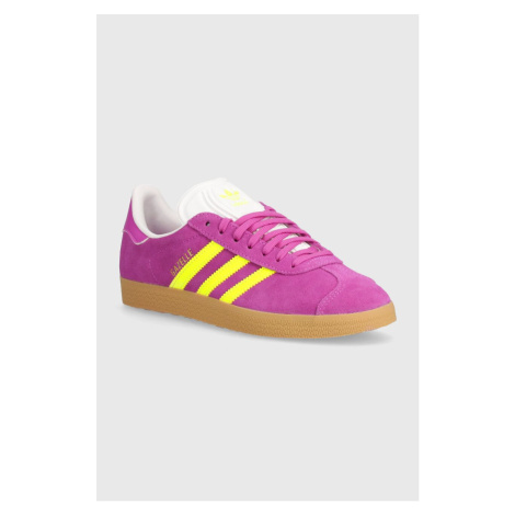 Sneakers boty adidas Originals Gazelle fialová barva, JI1373