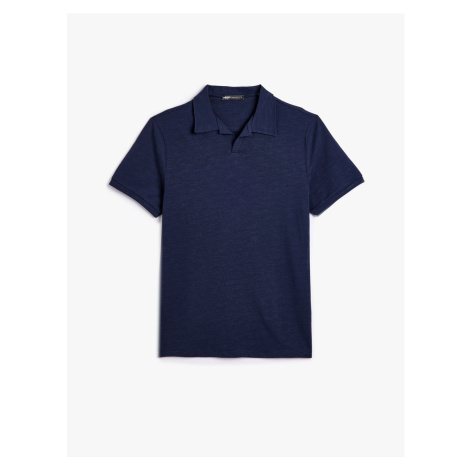 Koton Polo Neck T-Shirt Short Sleeve Cotton