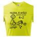 Pánské volejbalové tričko s vtipným potiskem Volejbal je skvělej