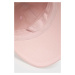 Bavlněná baseballová čepice Tommy Hilfiger růžová barva, s aplikací