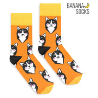 Banana Socks Unisex's Socks Classic Husky