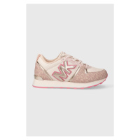 Sneakers boty Michael Kors růžová barva