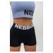 NEBBIA - Fitness šortky s vysokým pasem GLUTE PUMP 240 (black) - NEBBIA
