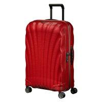 Samsonite Skořepinový cestovní kufr C-lite Spinner 68 l - červená