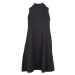 Ladies A-Line Turtleneck Dress - black