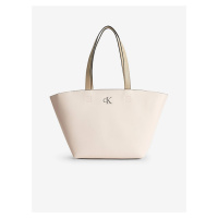 Světle růžový dámský shopper Calvin Klein Jeans