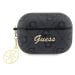 Guess 4G Script PC/PU Charm Pouzdro pro AirPods Pro 2 Black