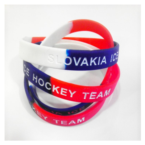 Hokejové reprezentace silikonový náramek Slovakia Ice Hockey Team