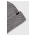 Čepice HUF šedá barva, z husté pleteniny