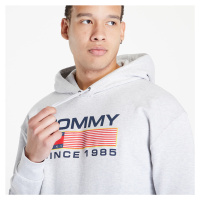 Tommy Jeans Reg Athletic Log Hoodie Grey