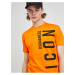 Oranžové pánské tričko DSQUARED2 Icon Cool